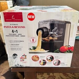 Emeril Lagasse Automatic Pasta & Beyond 4-in-1 Machine